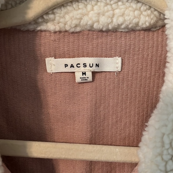PacSun Corduroy Jacket with Fleece Collar, size M - Picture 3 of 3